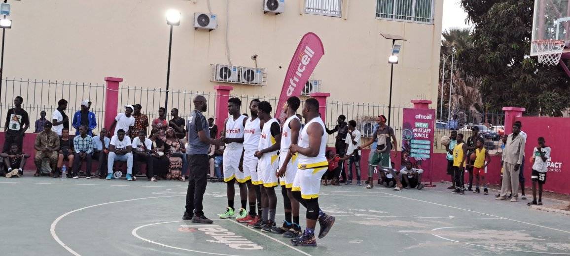 Africell Basketball Tourney: SK West Beats East To Clinch Trophy